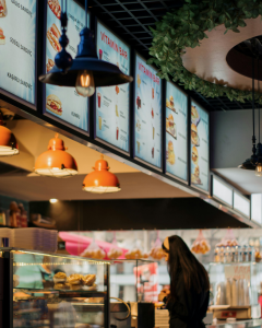 QSR Digital Menu Board Screens