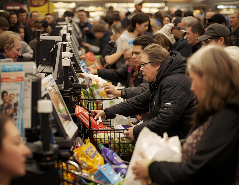 Thanksgiving weekend retail shopping